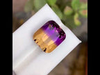 Natural Ametrine 20.38 Ct Loose Gemstone | Bolivia Ametrine | Loupe Clean Untreated Quartz | Bi-Color Gem for Fine Jewelry