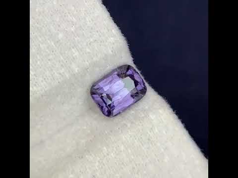 Natural Purple Spinel 1.54 Ct Loose Gemstone | Eye Clean Sri Lanka Spinel | Untreated Purple Gem | Fine Jewelry Making Stone