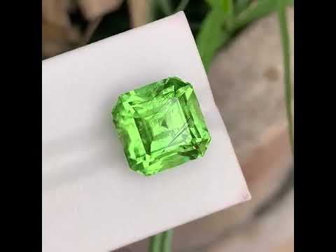 Natural Peridot 15.97 Ct SI Clean Loose Gemstone | Pakistan Peridot | Untreated Green Gem for Fine Jewelry