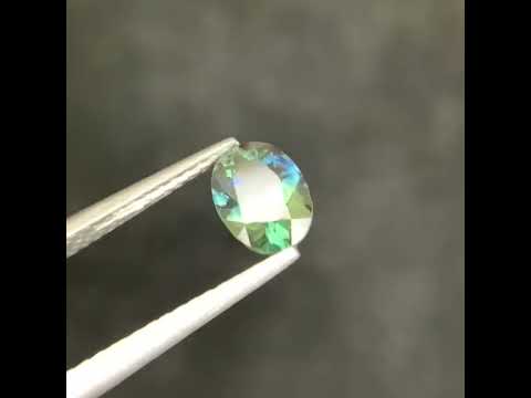 Natural Parti Sapphire 0.92 Ct Sri Lanka Loose Gemstone Eye Clean Heated Fine Jewelry Gem