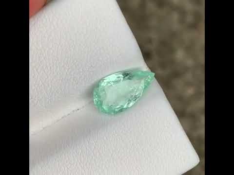 Natural Paraiba Tourmaline 2.17 Ct Pear Cut Loose Gemstone | VS Clarity Mozambique Tourmaline | Untreated Fine Jewelry Gem