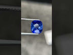 3.48 Ct Natural Ceylon Sapphire Rich Royal Blue color Excellent Cushion Cut
