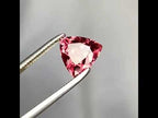 Natural Peach Tourmaline 1.80 Ct Loose Gemstone | Trilliant Cut Eye Clean | Afghanistan Untreated Tourmaline | Jewelry Stone