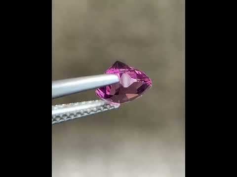 Natural Pink Heart Spinel 1.30 Ct Loose Gemstone | Romantic Heart Shape Tanzania Spinel | Rare Pink Jewelry Gem