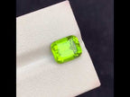 Natural Peridot 4.12 Ct Pakistan Green Loose Gemstone Cushion Cut Untreated August Birthstone