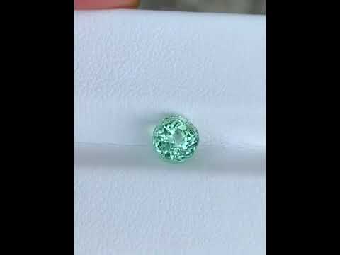 Natural Paraiba Tourmaline 1.17 Ct Round Modified Brilliant Loose Gemstone | VS Mozambique Tourmaline | Untreated Fine Jewelry Gem