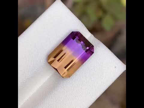 Natural Ametrine 7.65 Ct Loose Gemstone | Bolivia Ametrine | Eye Clean Untreated Quartz | Fine Jewelry Making Stone
