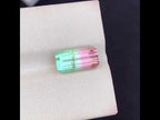 Natural Watermelon Tourmaline 3.44 Ct Loose Gemstone | Afghanistan Tourmaline | Bi-Color Included Gem | Untreated Jewelry Stone