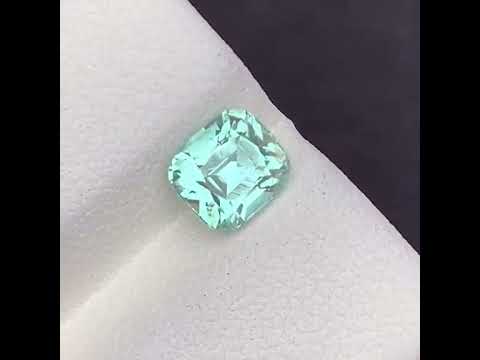 Natural Seafoam Tourmaline 1.61 Ct Loose Gemstone | VSI Afghanistan Tourmaline | Untreated Fine Jewelry Gem