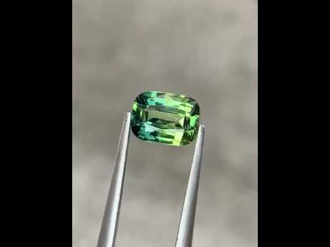 Natural Parti Sapphire 1.59 Ct VVS Cushion Cut Loose Gemstone | Madagascar Fancy Cushion Sapphire | Untreated Fine Gem