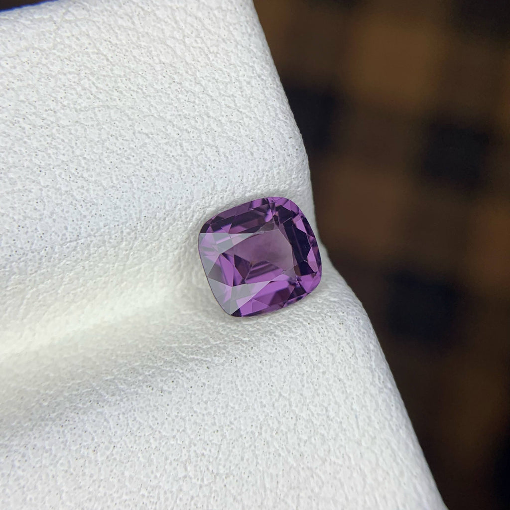 Natural Purple Spinel 1.20 Ct Loose Gemstone | Eye Clean Sri Lanka Spinel | Untreated Purple Gem | Fine Jewelry Stone