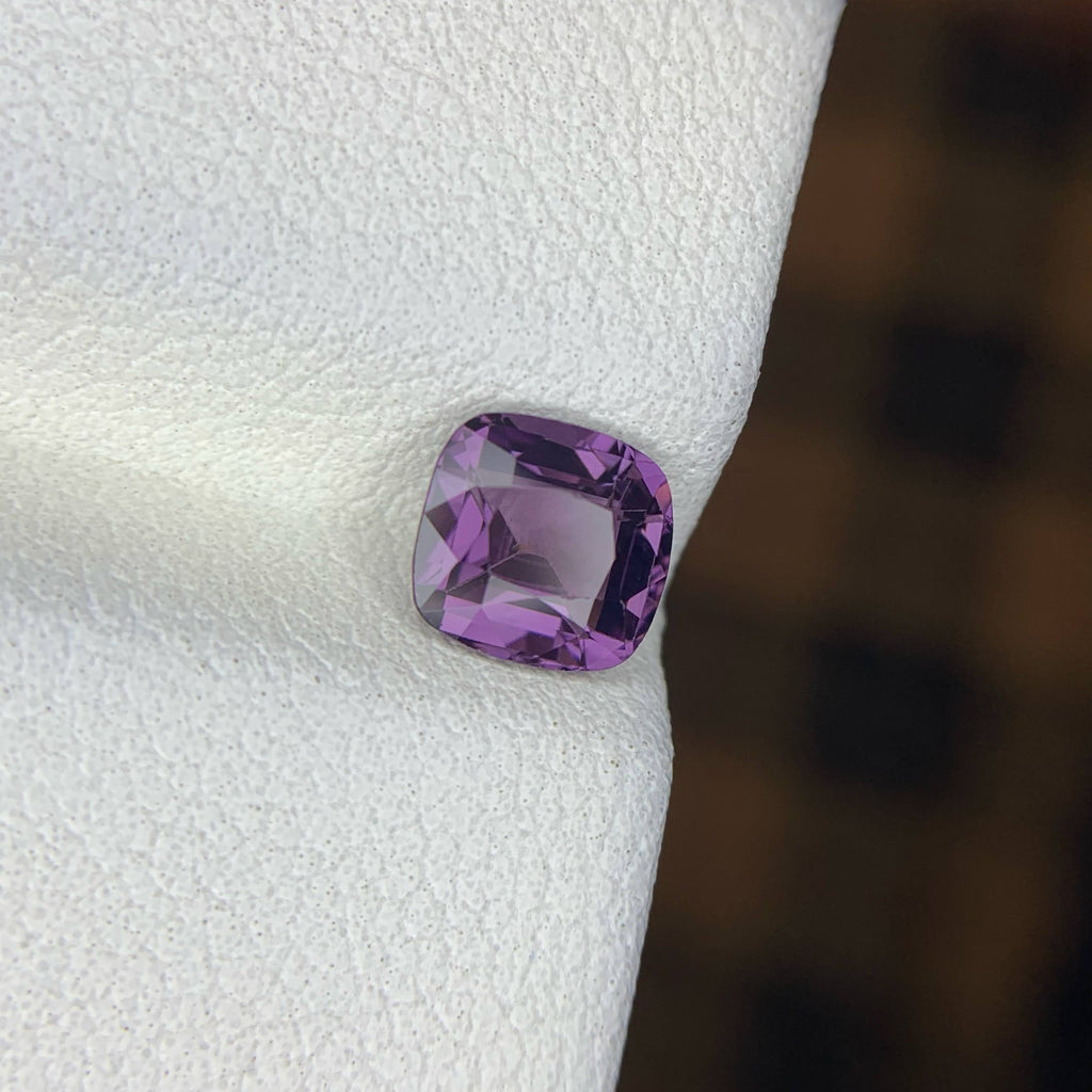 Natural Purple Spinel 1.20 Ct Loose Gemstone | Eye Clean Sri Lanka Spinel | Untreated Purple Gem | Fine Jewelry Stone