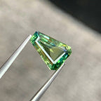 Natural Teal Sapphire 1.71 Ct Triangular Custom Precision Cut | VVS Heated Madagascar Sapphire | Loose Gemstone for Jewelry