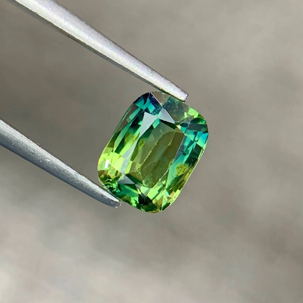 Natural Parti Sapphire 1.59 Ct VVS Cushion Cut Loose Gemstone | Madagascar Fancy Cushion Sapphire | Untreated Fine Gem