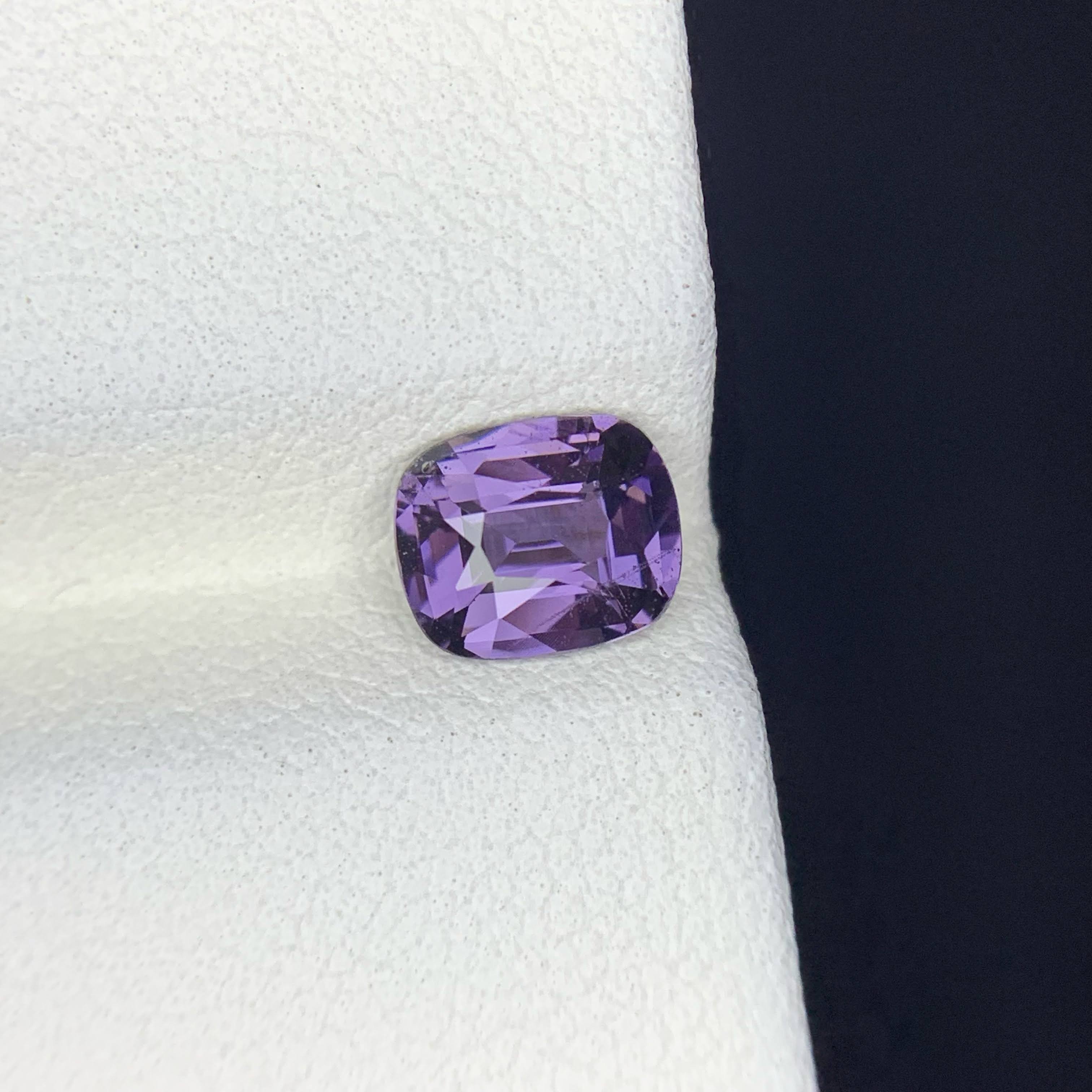 Natural Purple Spinel 1.26 Ct Sri Lanka Loose Gemstone Violet Untreated Jewelry Gem