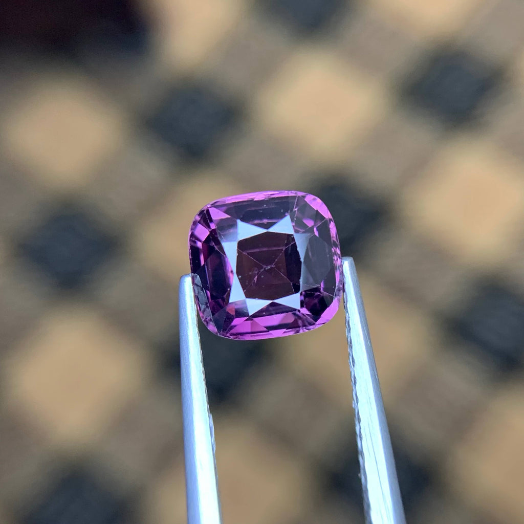 Natural Pink Spinel 1.58 Ct Loose Gemstone | Sri Lanka Pink Spinel | Slightly Included Untreated Gem | Fine Jewelry Stone