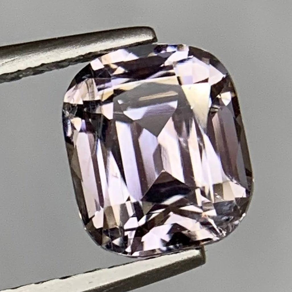 Natural Gray Purple Spinel 1.90 Ct VVS Loose Gemstone | Burma Spinel | Untreated Rare Fine Jewelry Gem