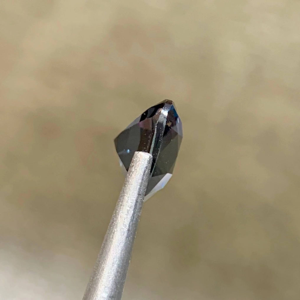 Natural Gray Spinel 2.64 Ct Cushion Cut Loose Gemstone | VS Burma Spinel | Untreated Myanmar Fine Jewelry Collector Gem
