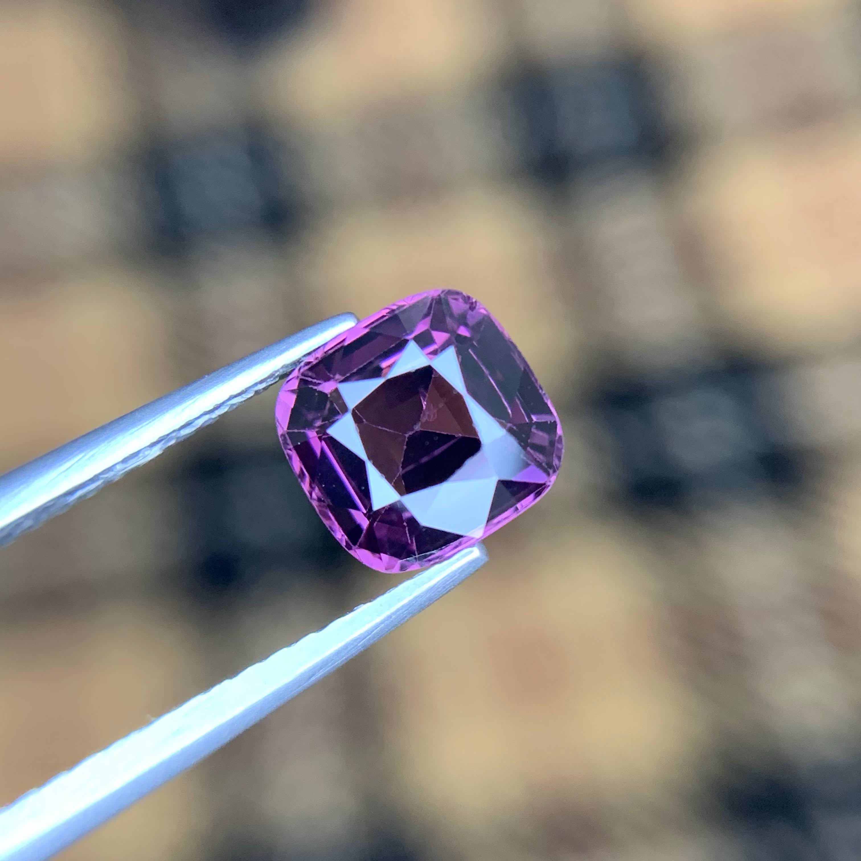Natural Pink Spinel 1.58 Ct Loose Gemstone | Sri Lanka Pink Spinel | Slightly Included Untreated Gem | Fine Jewelry Stone