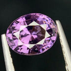 Natural Pinkish Purple Spinel 1.39 Ct Loose Gemstone | Eye Clean Sri Lanka Spinel | Untreated Fine Jewelry Gem