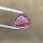 Natural Pink Spinel Heart Shape 1.30 Ct Loose Gemstone | Sri Lanka Spinel SI | Untreated Heart Cut Fine Jewelry Gem