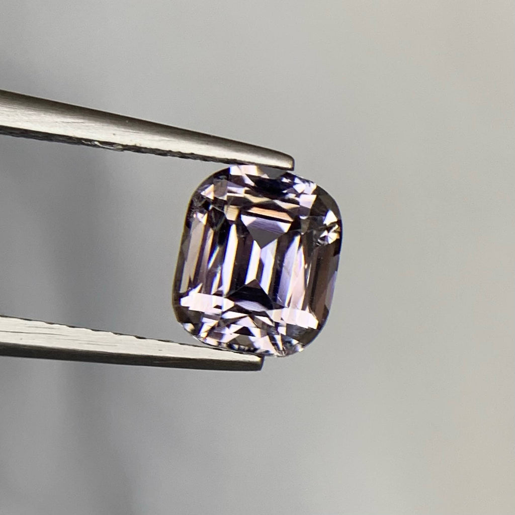 Natural Gray Purple Spinel 1.90 Ct VVS Loose Gemstone | Burma Spinel | Untreated Rare Fine Jewelry Gem