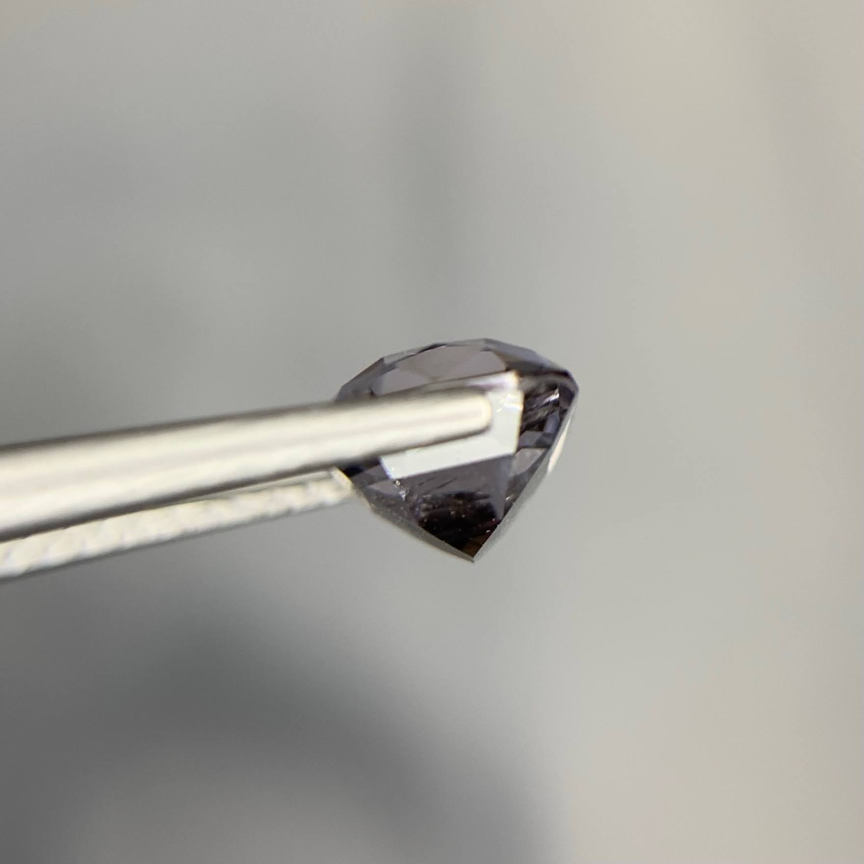 Natural Gray Purple Spinel 1.90 Ct VVS Loose Gemstone | Burma Spinel | Untreated Rare Fine Jewelry Gem