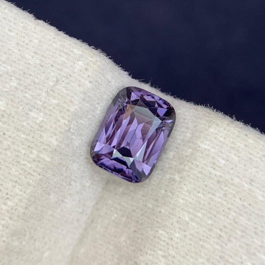 Natural Purple Spinel 1.54 Ct Loose Gemstone | Eye Clean Sri Lanka Spinel | Untreated Purple Gem | Fine Jewelry Making Stone