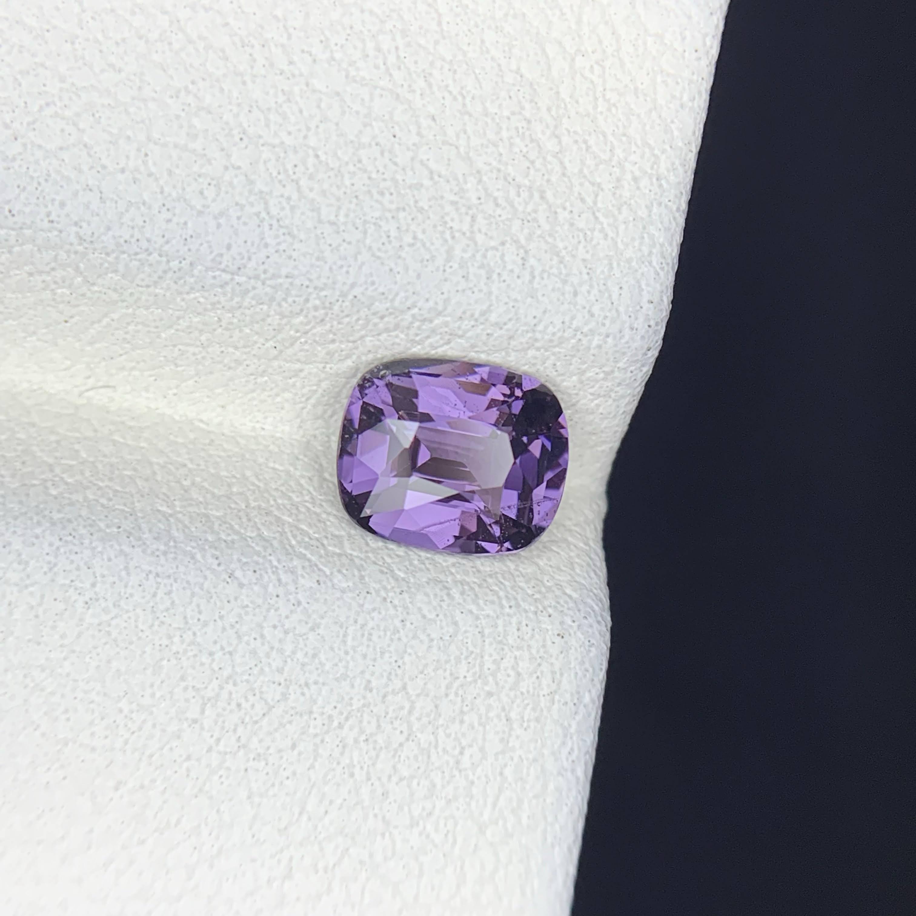 Natural Purple Spinel 1.26 Ct Sri Lanka Loose Gemstone Violet Untreated Jewelry Gem