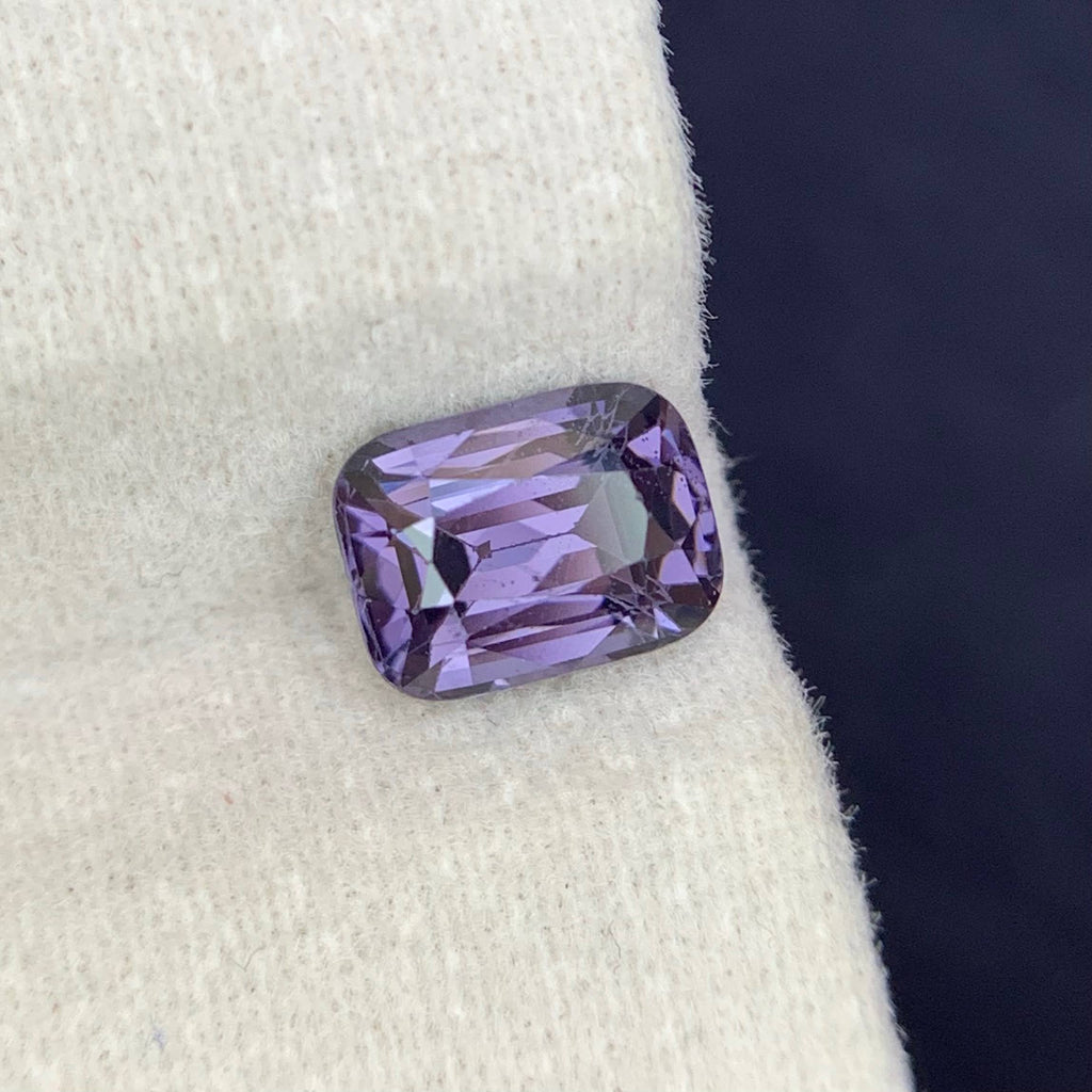 Natural Purple Spinel 1.54 Ct Loose Gemstone | Eye Clean Sri Lanka Spinel | Untreated Purple Gem | Fine Jewelry Making Stone