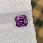 Natural Raspberry Pink Spinel 1.67 Ct Burma Cushion Cut Loupe Clean Loose Gemstone
