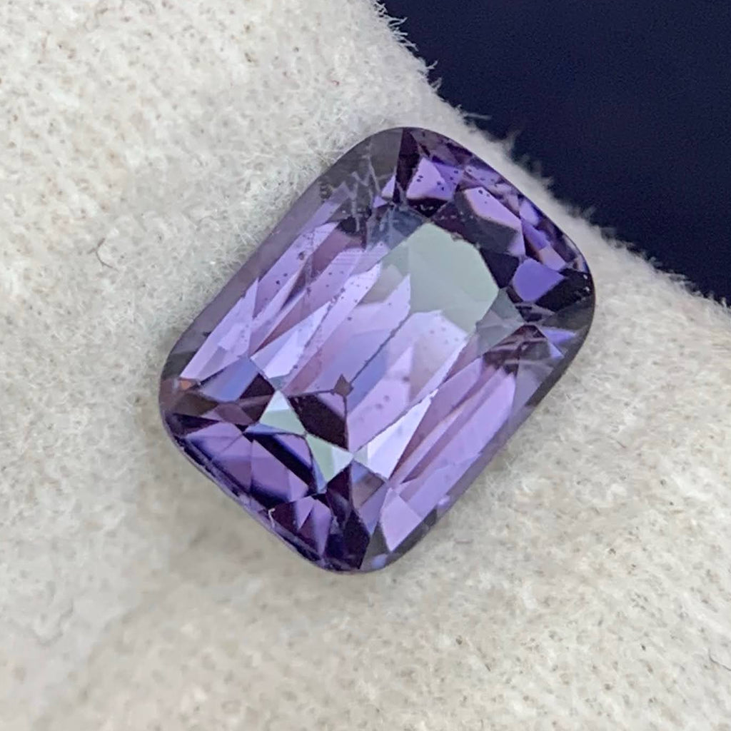 Natural Purple Spinel 1.54 Ct Loose Gemstone | Eye Clean Sri Lanka Spinel | Untreated Purple Gem | Fine Jewelry Making Stone