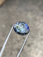 AIG Certified Natural Unheated Tanzanite 8.42 Ct Loose Gemstone | Loupe Clean Tanzania Tanzanite | Rare Collector Gem