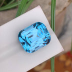 Natural Swiss Blue Topaz 26.77 Ct Loose Gemstone | Loupe Clean Brazil Topaz | Heated Fine Jewelry Statement Gem