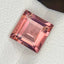 Natural Pink Tourmaline 1.38 Ct Asscher Cut Eye Clean Untreated Afghanistan
