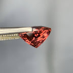 Natural Peach Tourmaline 1.80 Ct Loose Gemstone | Trilliant Cut Eye Clean | Afghanistan Untreated Tourmaline | Jewelry Stone