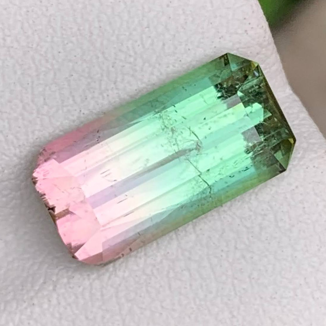 Natural Bi-Colour Tourmaline 5.49 Ct Loose Gemstone | VSI Afghanistan Tourmaline | Untreated Collector Fine Jewelry Gem