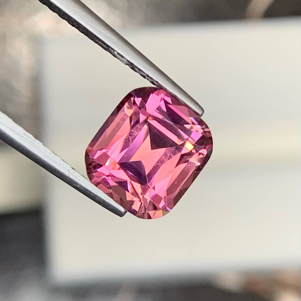 Natural Pink Tourmaline 2.58 Ct Loose Gemstone | Eye Clean Afghanistan Tourmaline | Untreated Pink Gem for Fine Jewelry