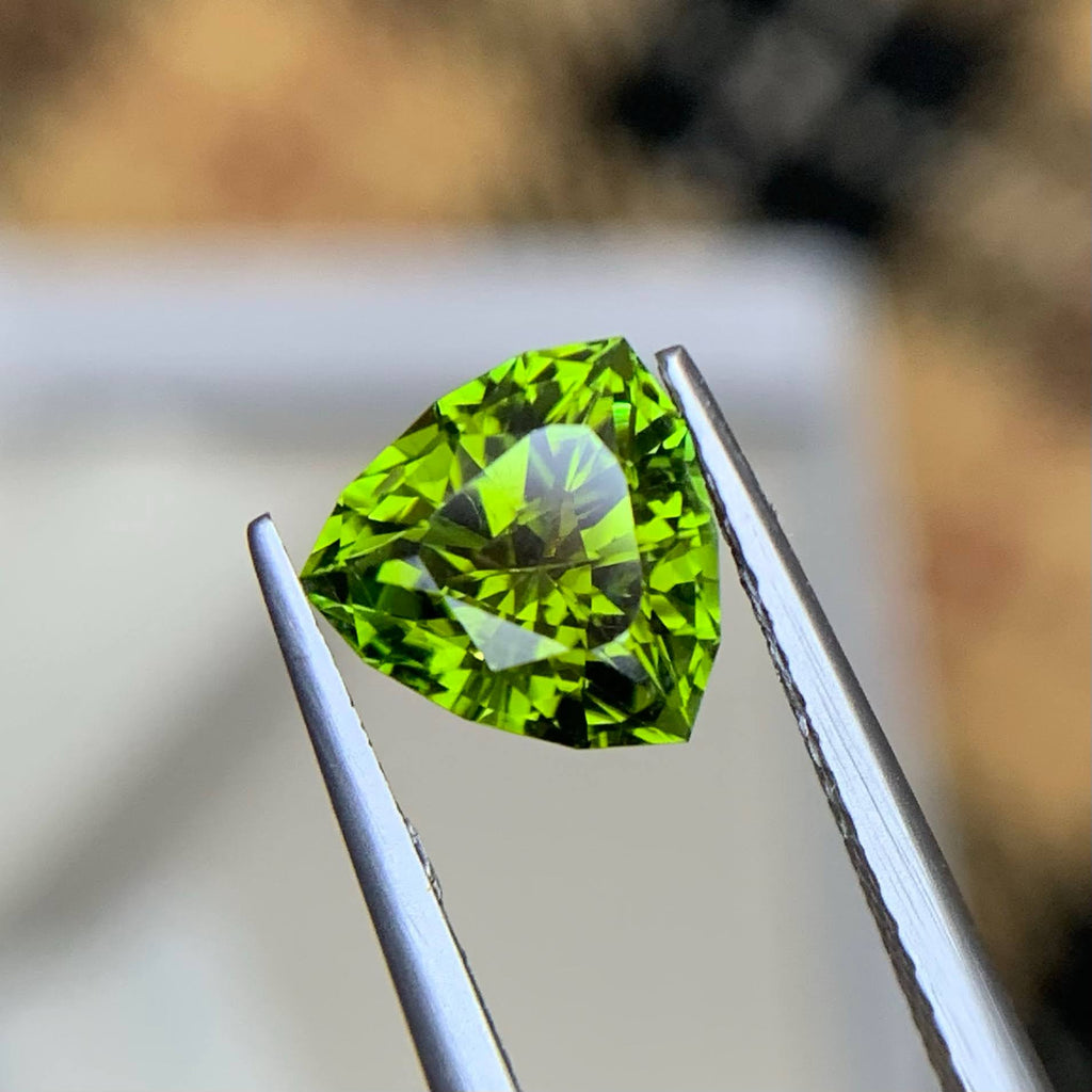 Natural Trillion Cut Tourmaline 1.88 Ct Loose Gemstone | Afghanistan Tourmaline | Untreated Trillion Shape Fine Jewelry