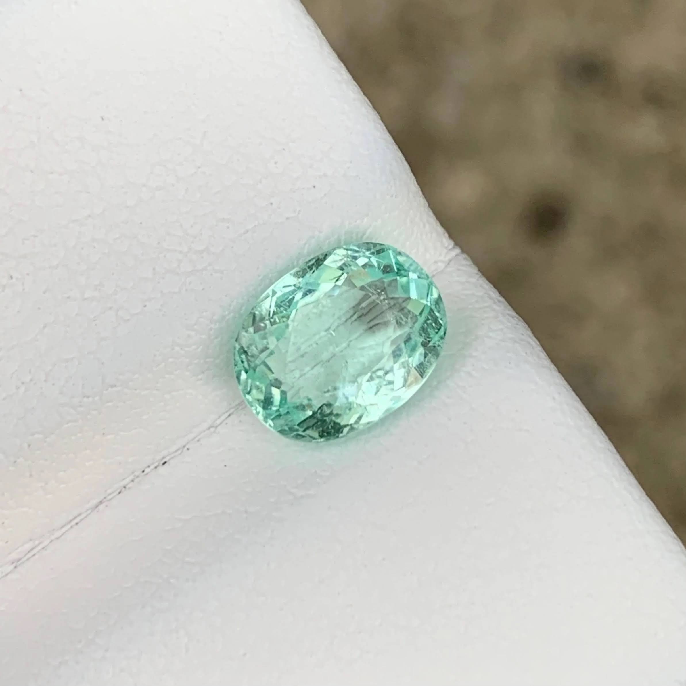Natural Paraiba Tourmaline 2.16 Ct Cushion Cut Loose Gemstone | VS Mozambique Tourmaline | Untreated Fine Jewelry Gem