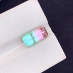 Natural Watermelon Tourmaline 3.44 Ct Loose Gemstone | Afghanistan Tourmaline | Bi-Color Included Gem | Untreated Jewelry Stone