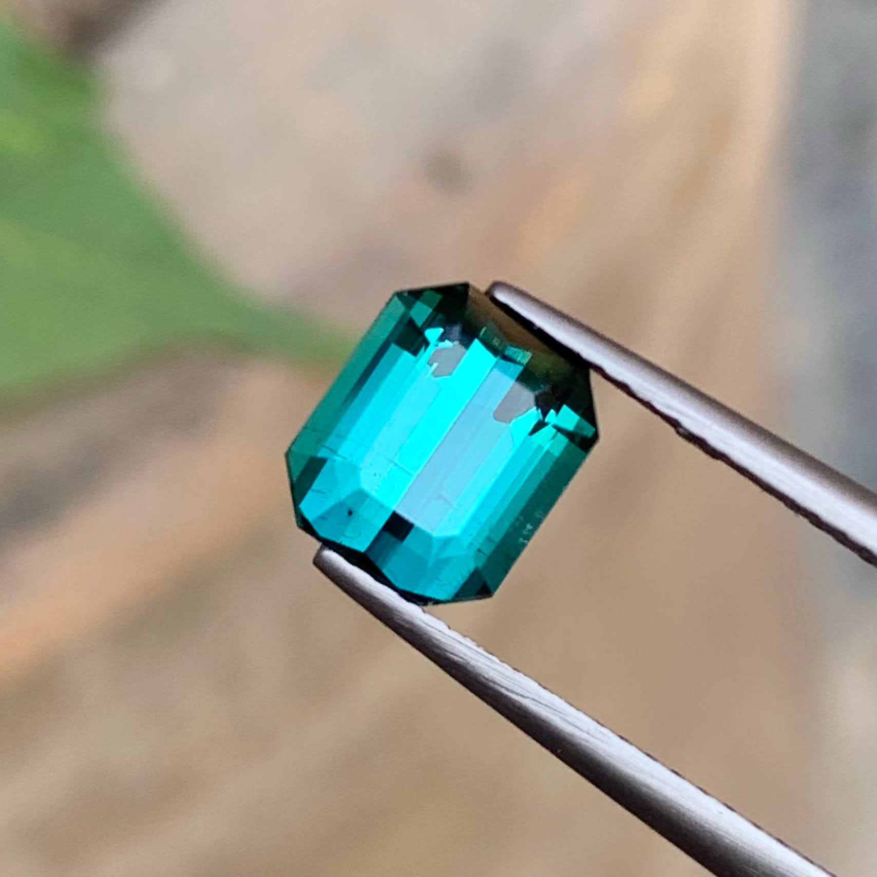 Natural Blue Tourmaline 2.40 Ct Loose Gemstone | Afghanistan Blue Tourmaline VVSI | Untreated Fine Jewelry Collector Gem