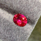 Natural Rubellite Tourmaline 1.57 Ct Oval Faceted Loose Gemstone | Afghanistan Pink Red Tourmaline | Untreated Collector Gem