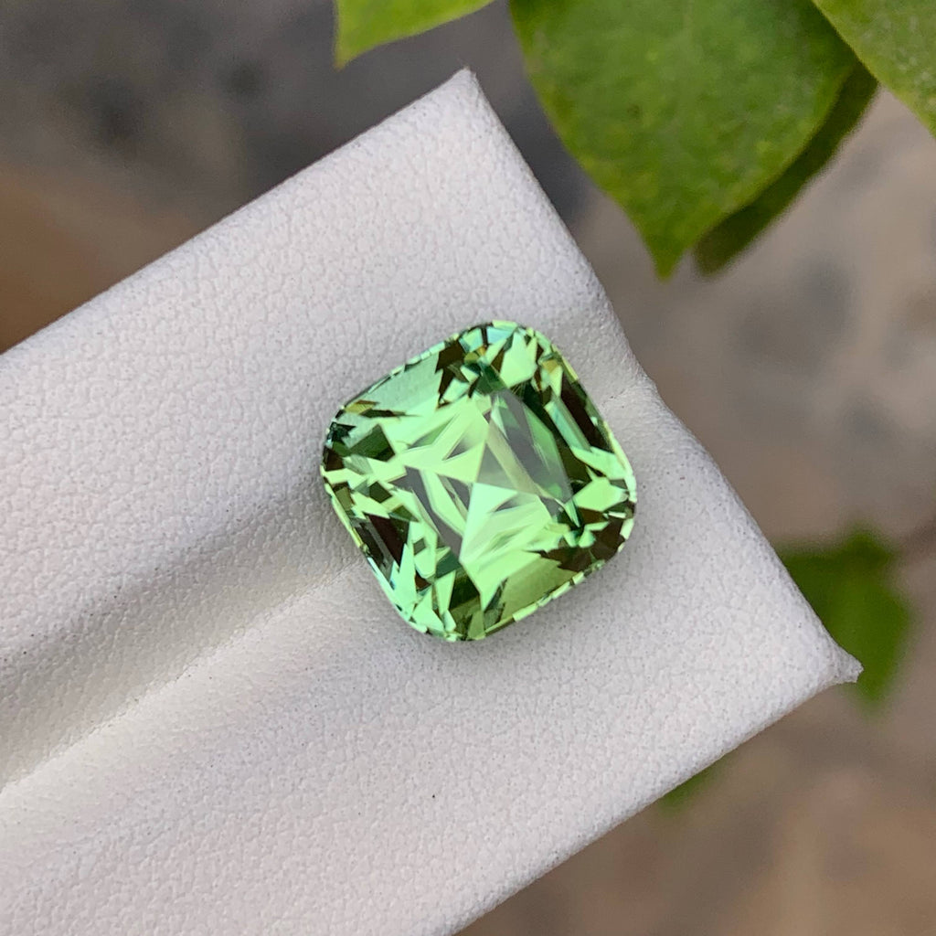 Natural Mint Green Tourmaline 10.13 Ct Eye Clean Loose Gemstone | Afghanistan Tourmaline | Untreated Fine Jewelry Gem