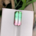 Natural Bi-Colour Tourmaline 5.49 Ct Loose Gemstone | VSI Afghanistan Tourmaline | Untreated Collector Fine Jewelry Gem