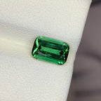 Natural Bluish Green Tourmaline 2.52 Ct Long Cushion Loose Gemstone | Afghanistan Tourmaline | Untreated Fine Jewelry Gem