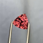 Natural Peach Tourmaline 1.80 Ct Loose Gemstone | Trilliant Cut Eye Clean | Afghanistan Untreated Tourmaline | Jewelry Stone