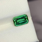 Natural Bluish Green Tourmaline 2.52 Ct Long Cushion Loose Gemstone | Afghanistan Tourmaline | Untreated Fine Jewelry Gem