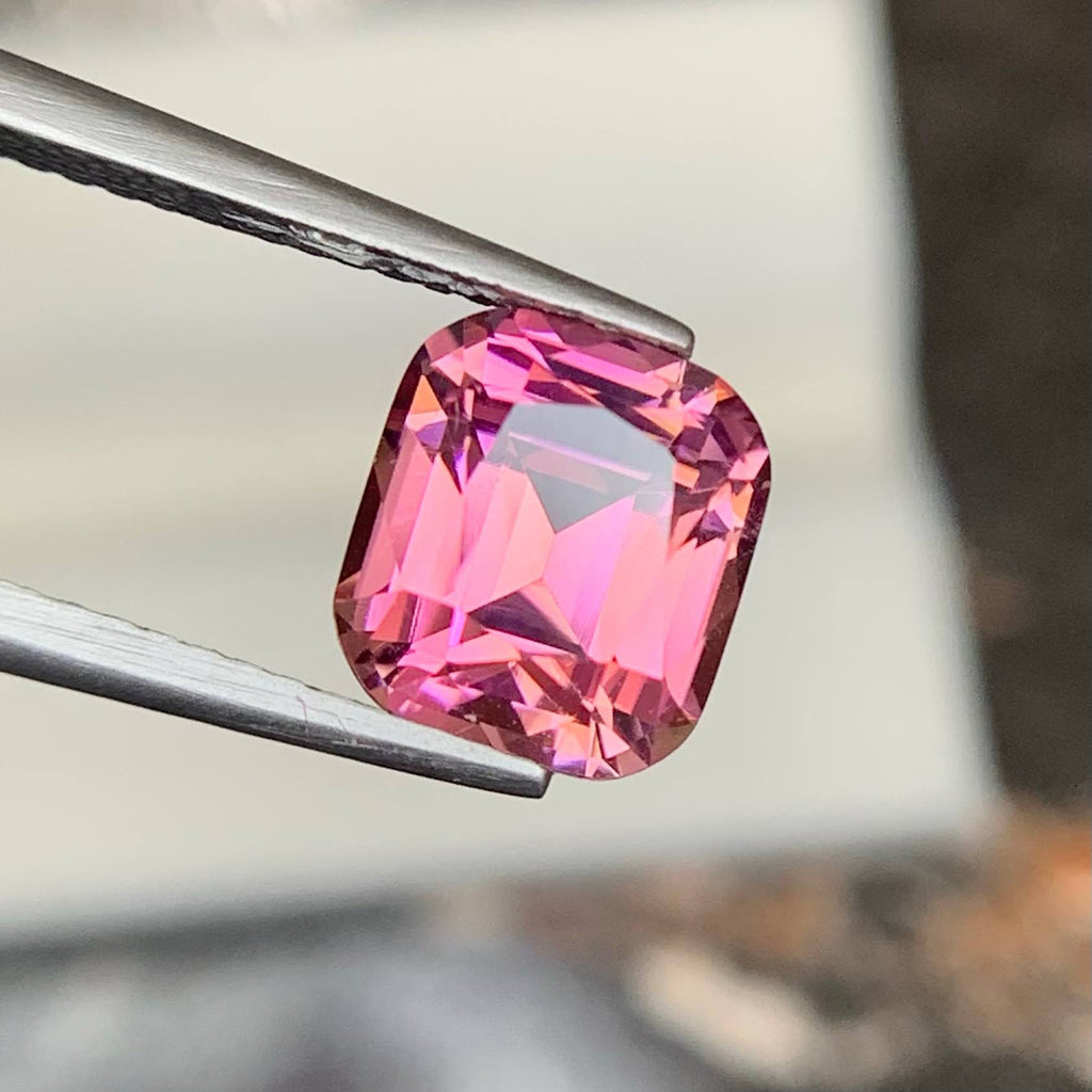 Natural Pink Tourmaline 2.58 Ct Loose Gemstone | Eye Clean Afghanistan Tourmaline | Untreated Pink Gem for Fine Jewelry