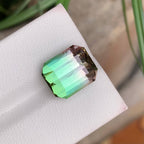 Natural Bi-Colour Tourmaline 8.65 Ct Loose Gemstone | SI Clean Afghanistan Tourmaline | Untreated Fine Jewelry Gem
